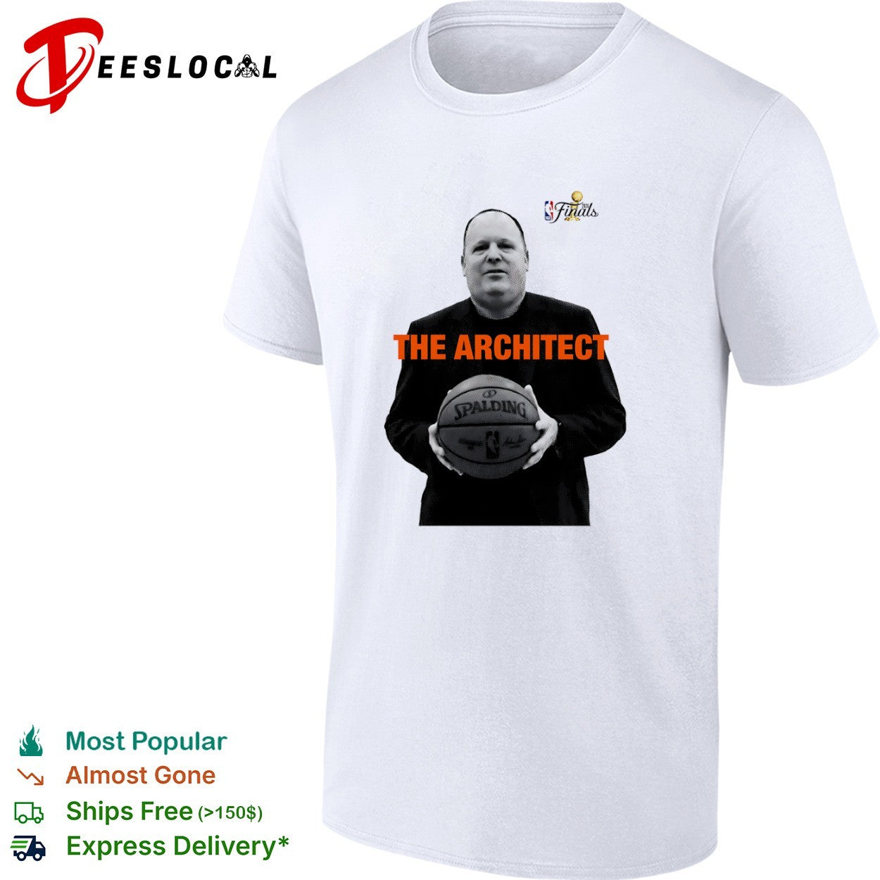 Leon Rose New York Knicks 2026 Finals The Architect shirt