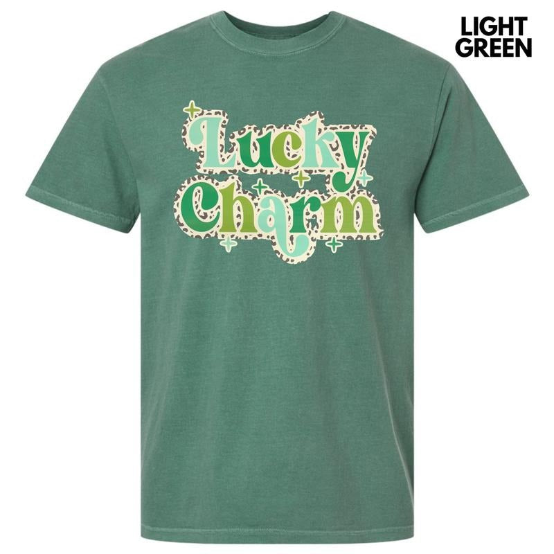 Leopard Lucky Charm Comfort Colors T-Shirt