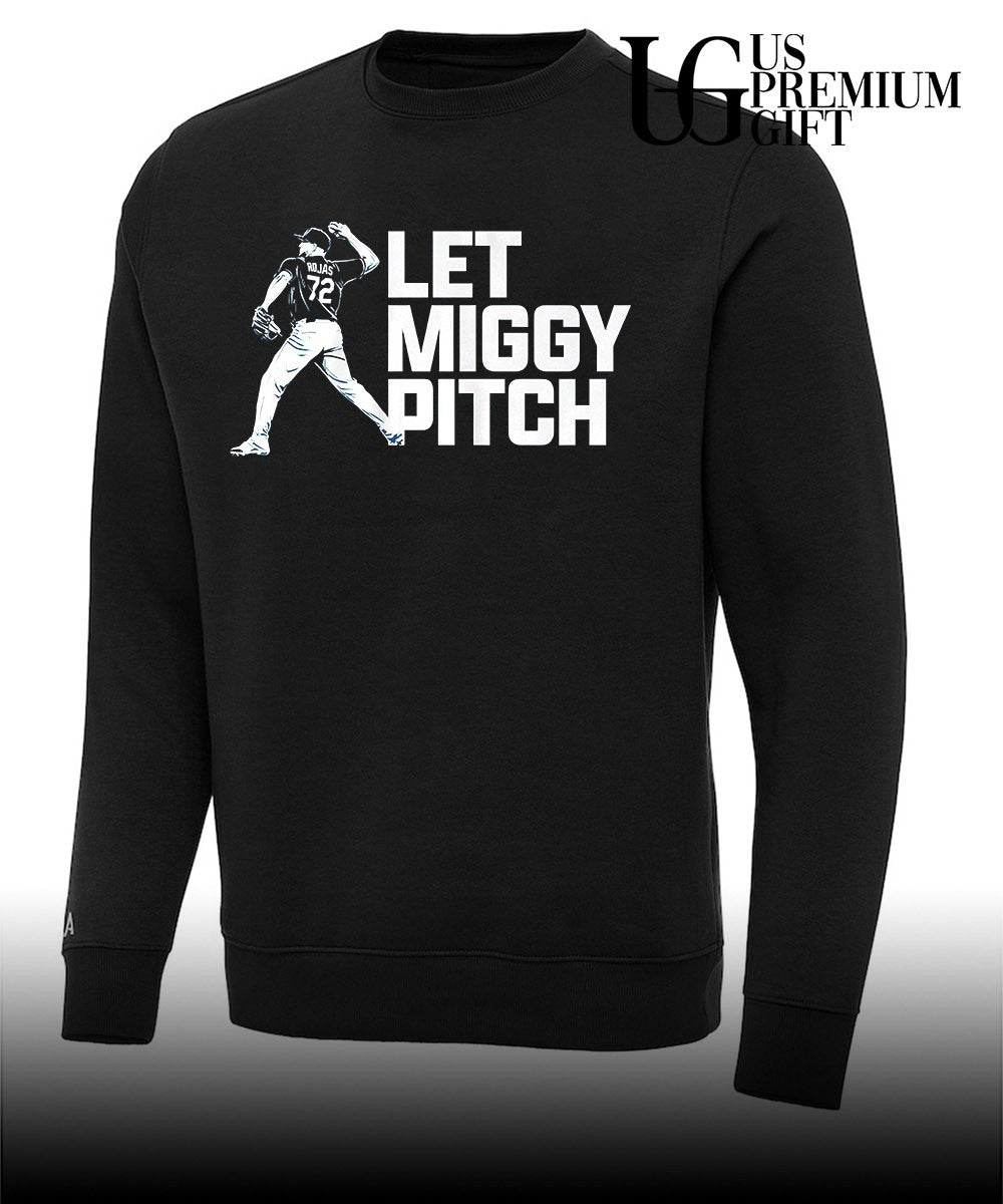 Let Miggy Pitch Miguel Rojas Los Angeles Dodgers baseball shirt