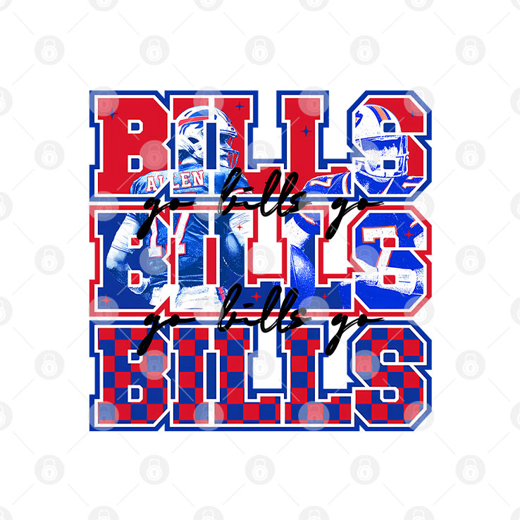 Let’s Go Bills Buffalo Football Game Day T Shirt