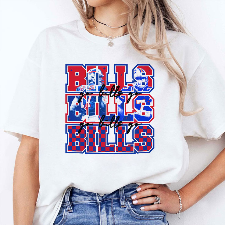 Let’s Go Bills Buffalo Football Game Day T Shirt