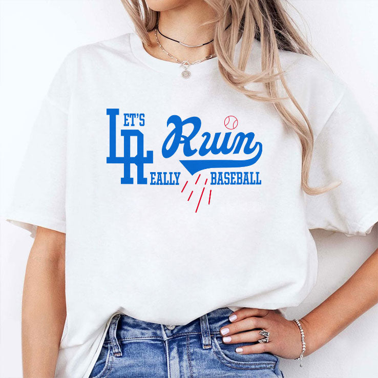 Let’s Really Ruin Baseball LA T Shirt