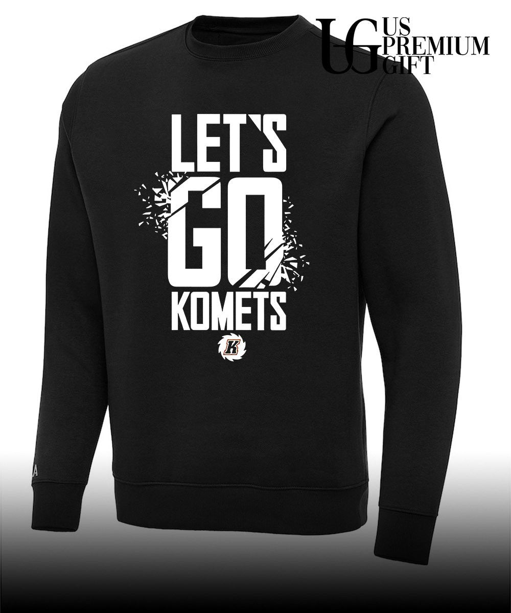 Let’s go Komets hockey team logo shirt