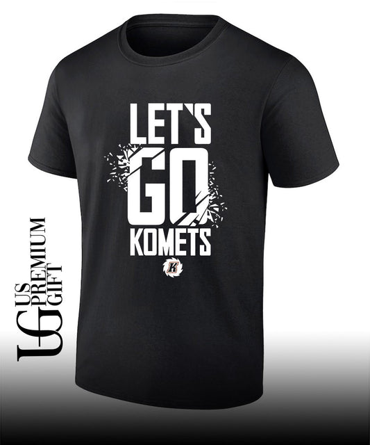 Let’s go Komets hockey team logo shirt