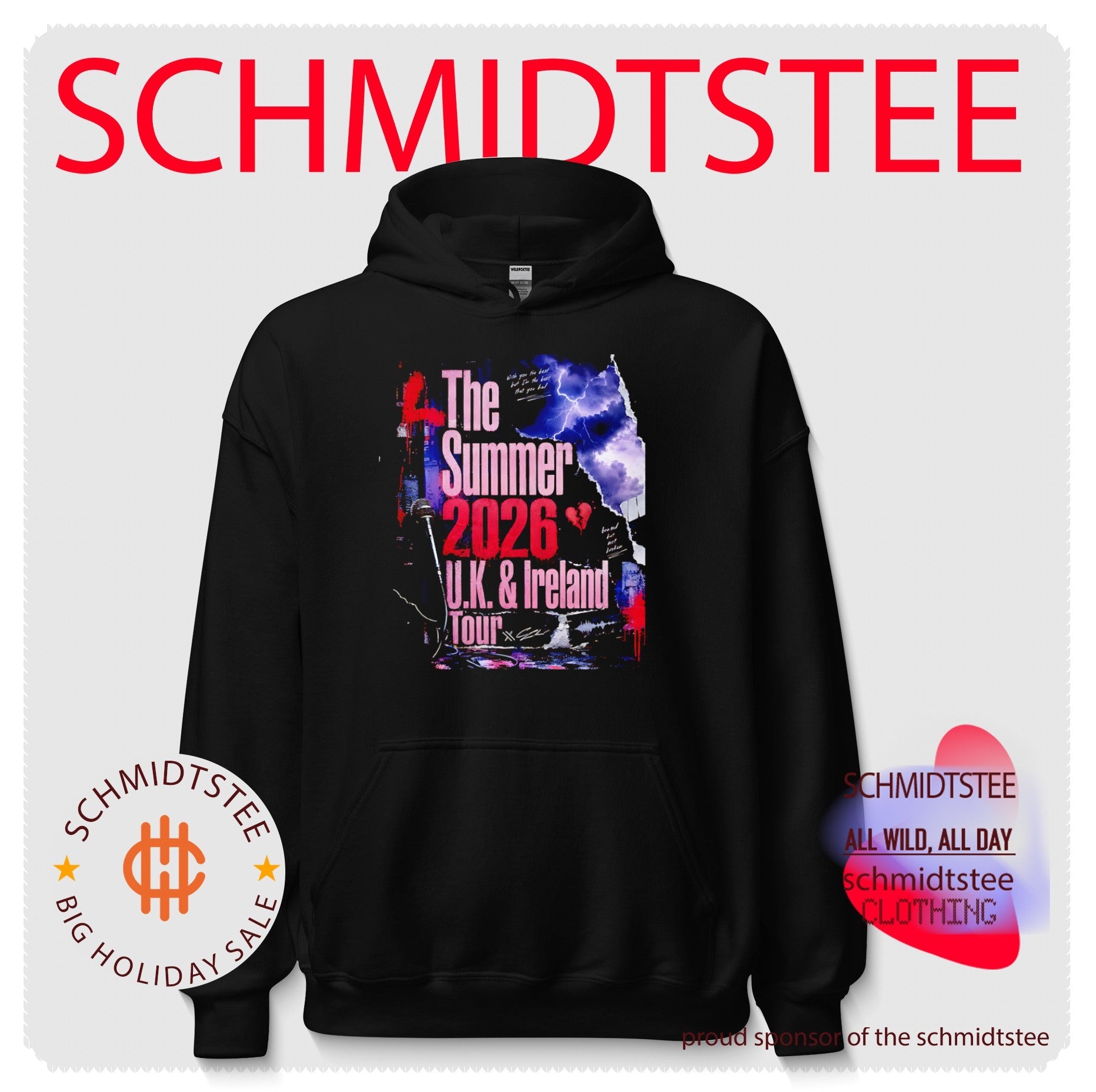 Lewis Capaldi The Summer 2026 UK & Ireland Tour shirt