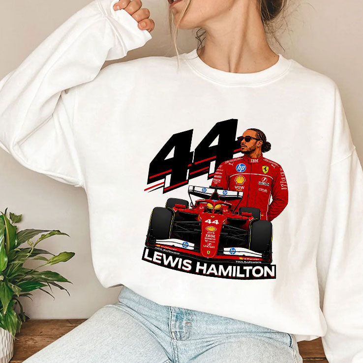 Lewis Hamilton 44 Ferrari F1 Shirt