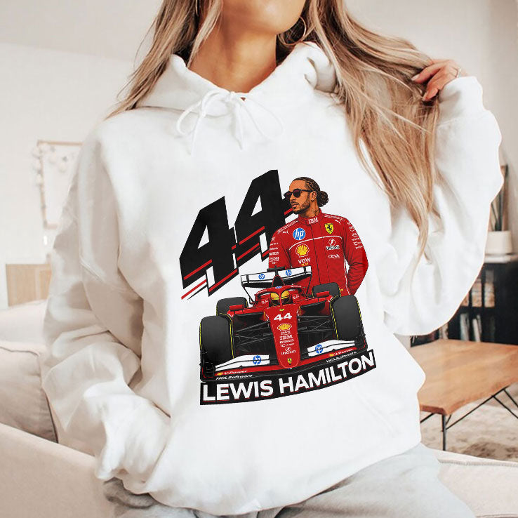 Lewis Hamilton 44 Ferrari F1 Shirt