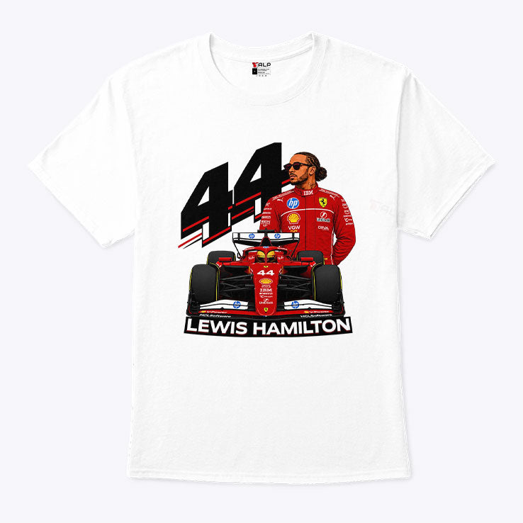 Lewis Hamilton 44 Ferrari F1 Shirt