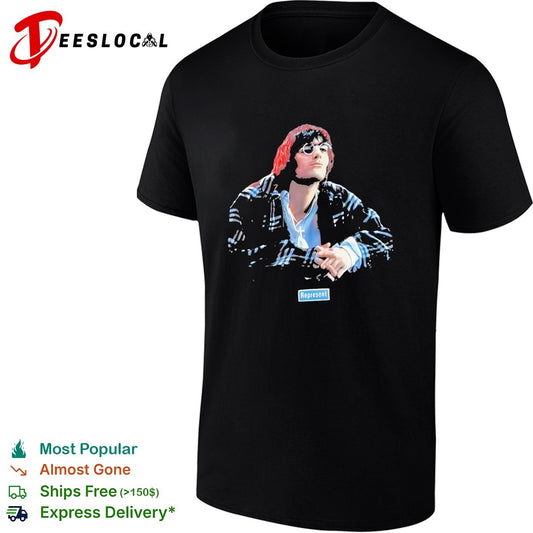 Liam Gallagher Oasis Britpop Icon Represent Music Legend Pop Culture Music shirt