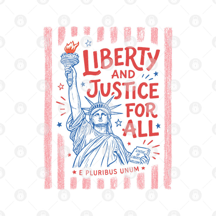 Liberty And Justice For All T Shirt