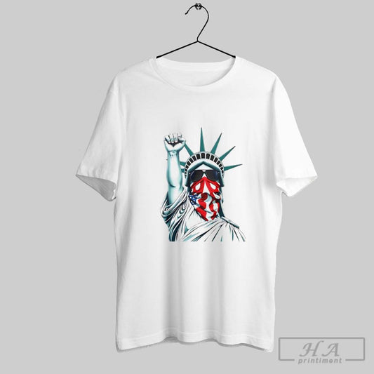 Liberty With American Flag Mask
