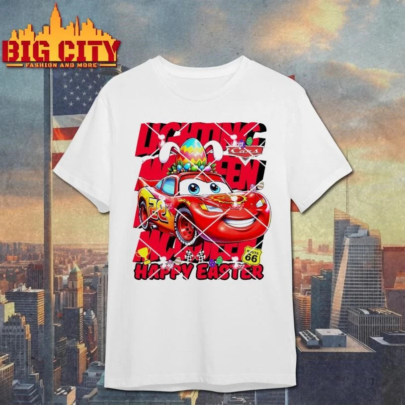Lightning McQueen Happy Easter Shirt