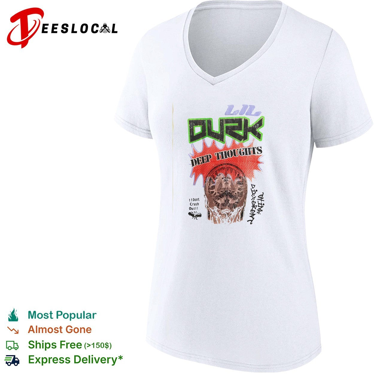 Lil Durk deep thoughts shirt