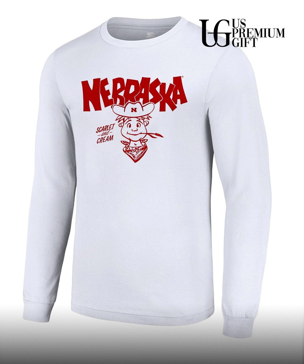 Lil Red Nebraska Cornhuskers NCAA Nebraska Scarlet and Cream shirt