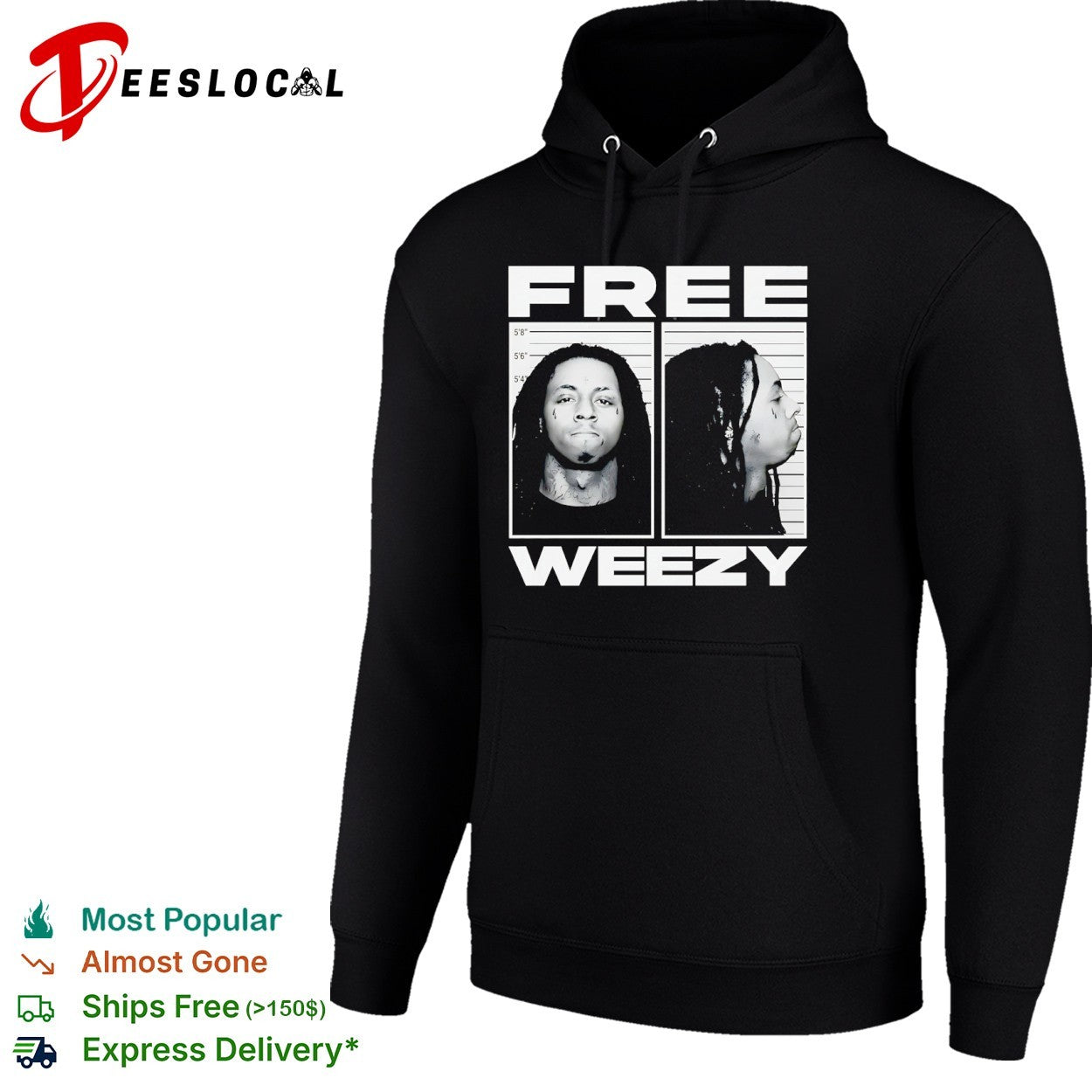 Lil Wayne Mugshot Shirt