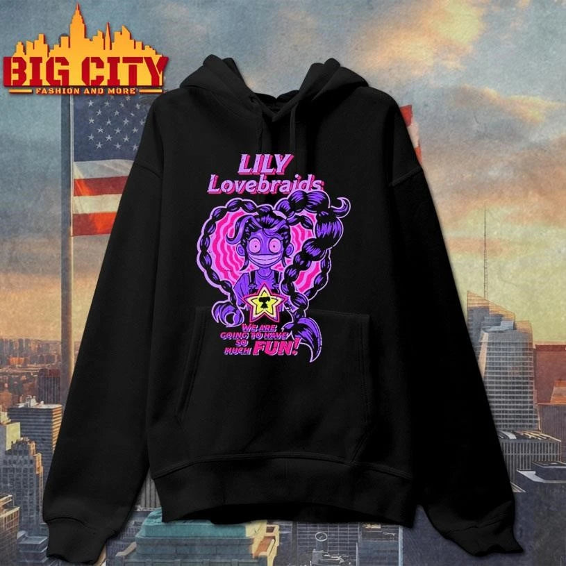 Lily Lovebraids Much Fun Horror Shirt