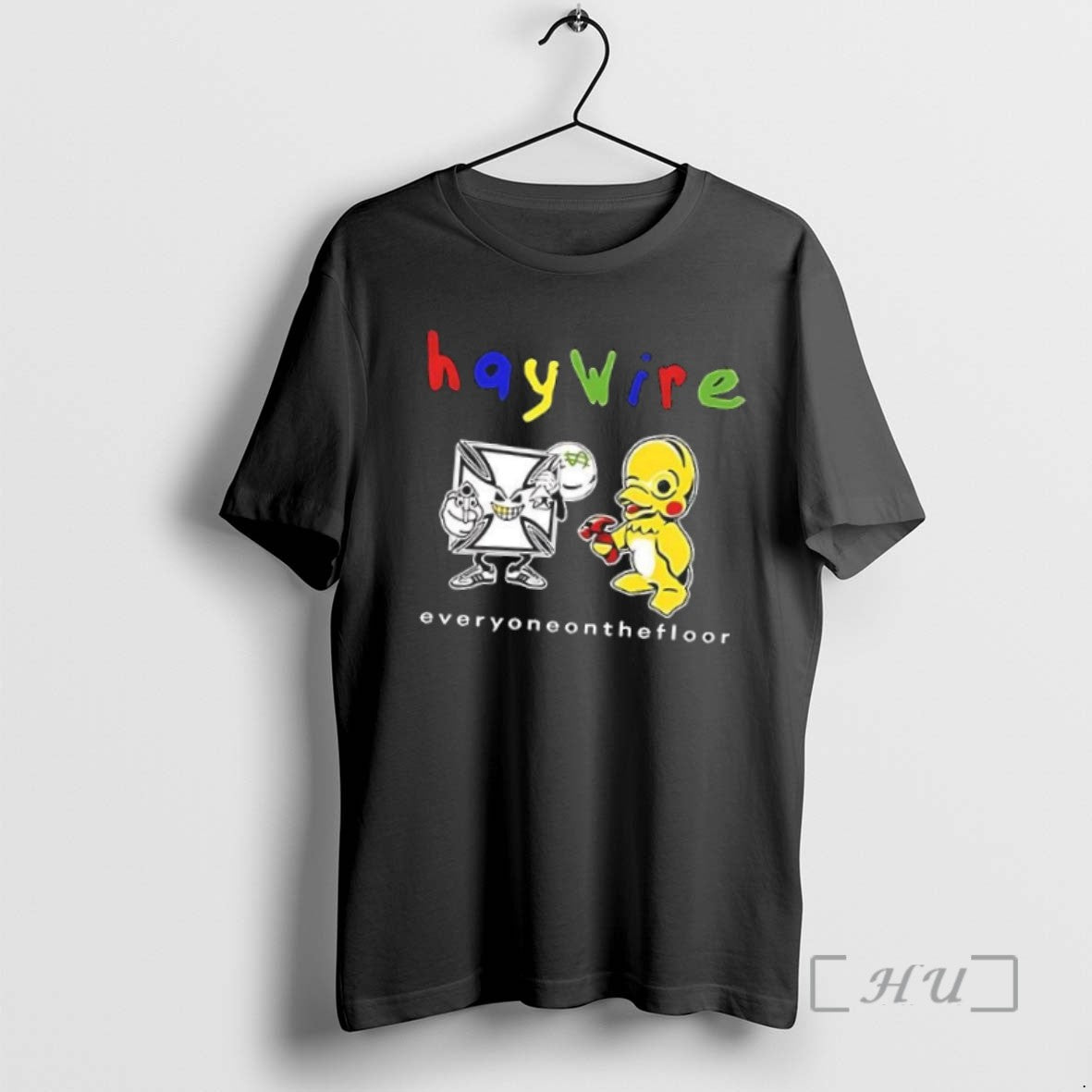 Limited Edition Best Haywire Everyone On The Floor Duck Cartoon - clothing by TeeHivey.com