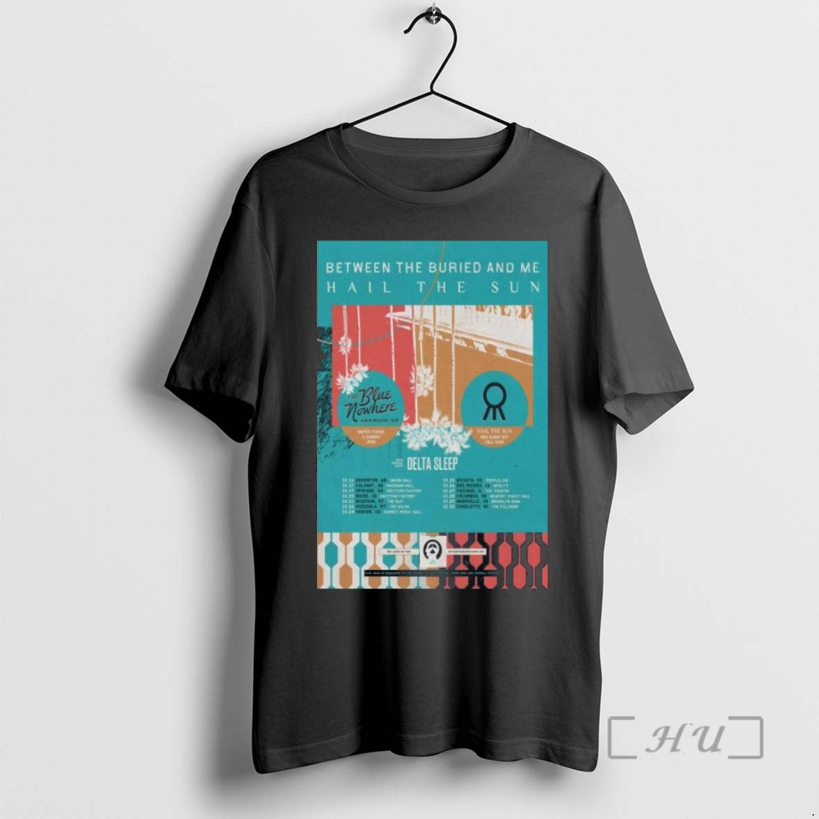 Limited Edition Between The Buried And Me The Blue Nowhere Album Release Tour 2025 - clothing by TeeHivey.com