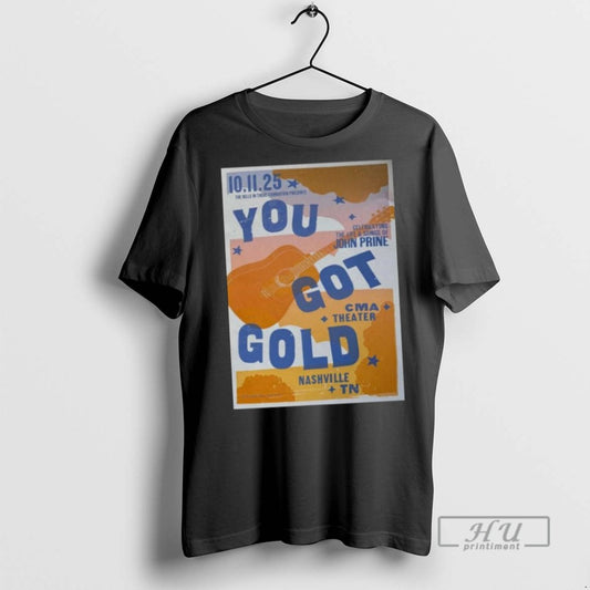 Limited Edition John Prine Tour Nashville Tn October 11 2025 Long Sleve Graphic - clothing by TeeHivey.com