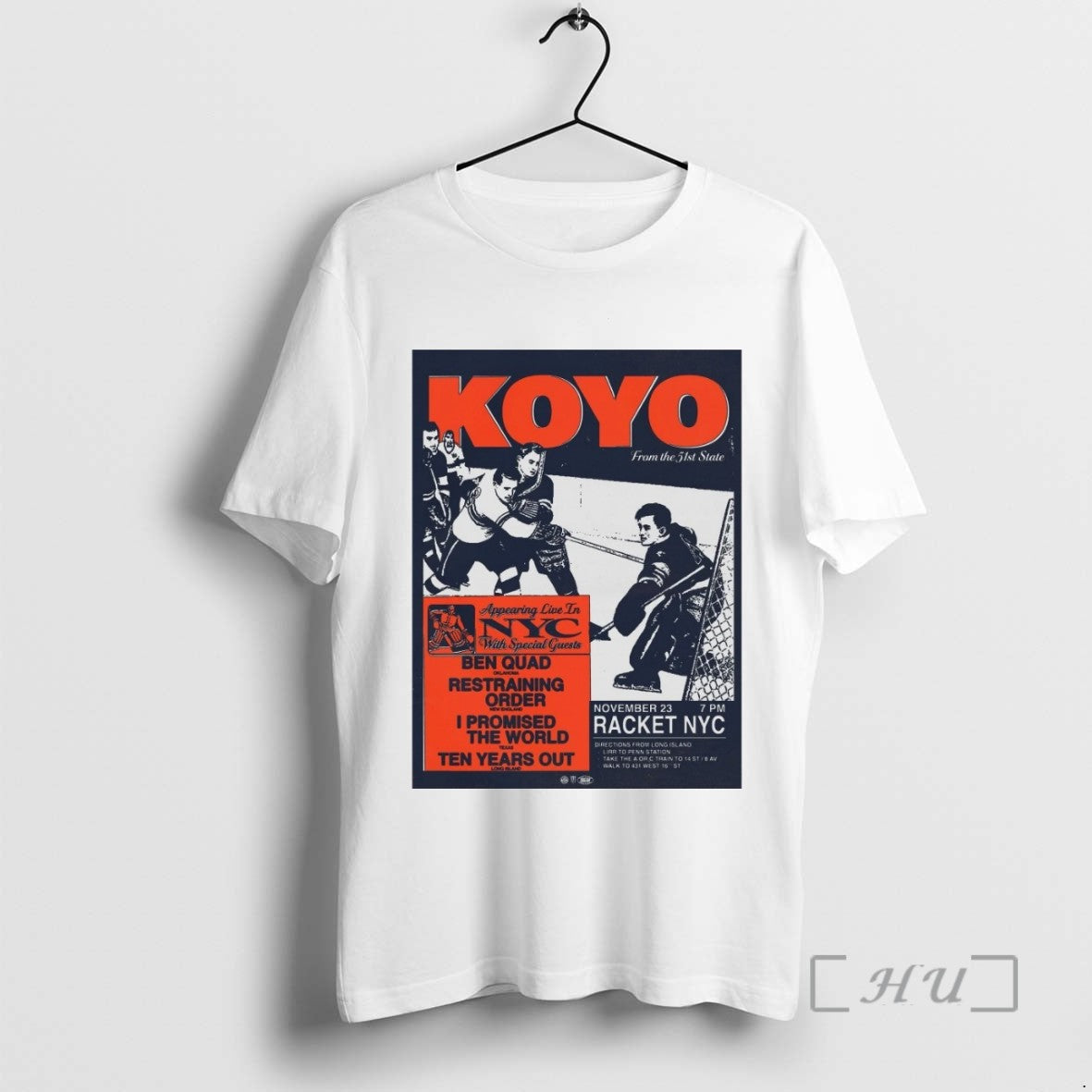 Limited Edition Koyo From The 51st State Tour New York November 23 2025 Racket Nyc - clothing by TeeHivey.com