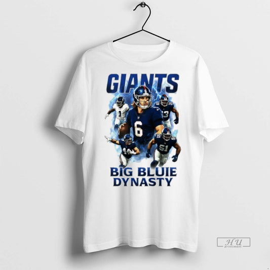Limited Edition New York Giants Dart Nabers Hyatt Skattebo Carter Big Bluie Dynasty - clothing by TeeHivey.com