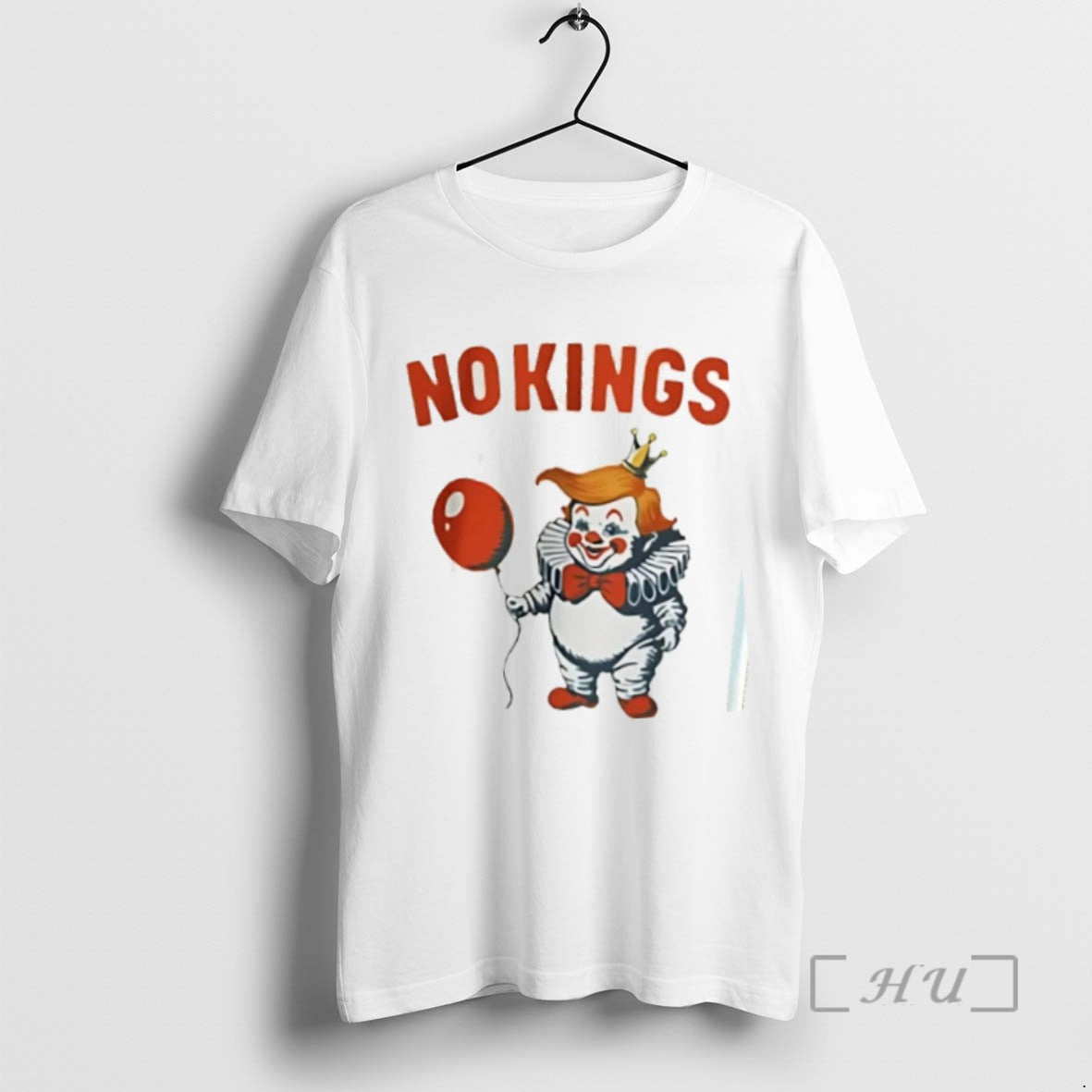 Limited Edition No Kings Anti Trump Protest Clown President - clothing by TeeHivey.com