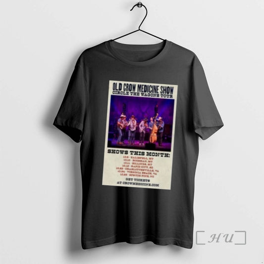 Limited Edition Old Crow Medicine Show October 2025 - clothing by TeeHivey.com