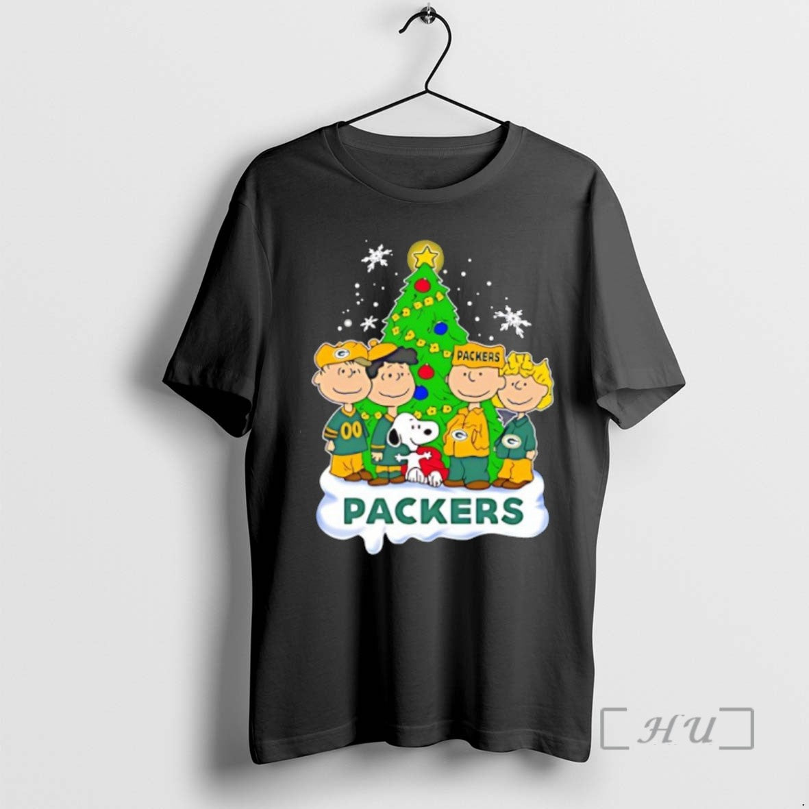 Limited Edition Peanuts Characters X Green Bay Packers Chrismas - clothing by TeeHivey.com