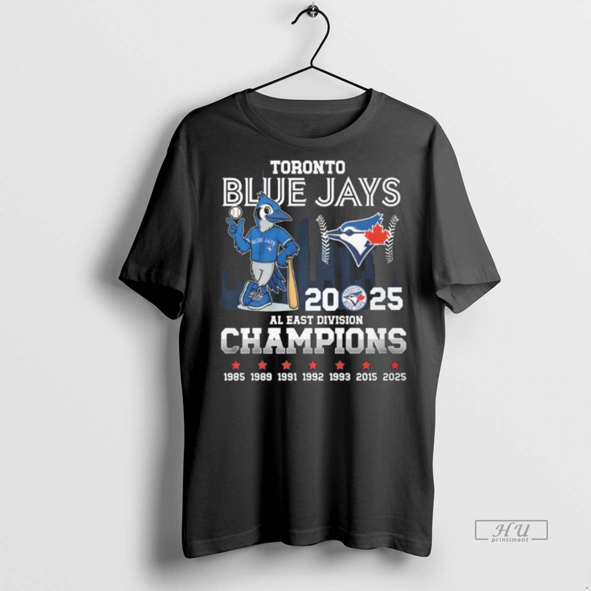 Limited Edition Toronto Blue Jays Mascot 2025 Al East Division Champions 1985 2025 - clothing by TeeHivey.com