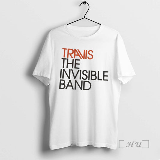Limited Edition Travis The Invisible Band - clothing by TeeHivey.com