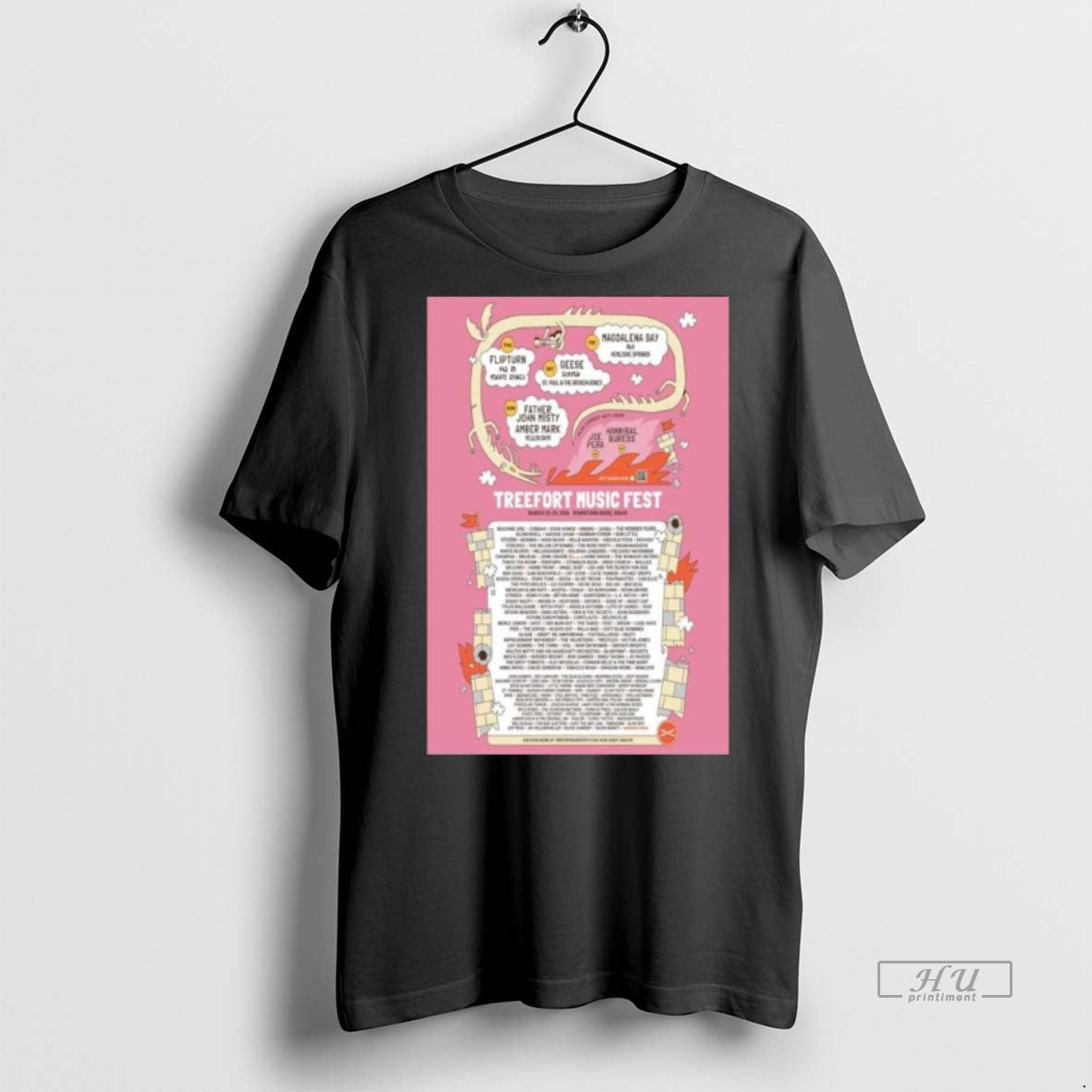 Limited Edition Treefort Music Fest Downtown Boise Id Event March 25 29 2026 - clothing by TeeHivey.com
