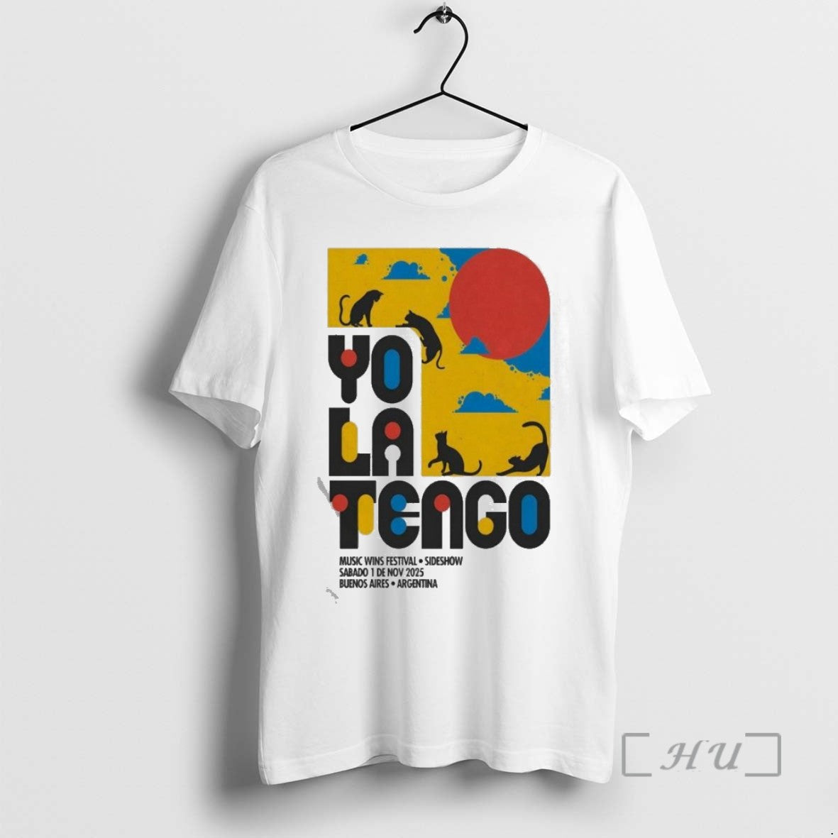 Limited Edition Yo La Tengo Music Wins Festival In Buenos Aires Argentina 11 1 - clothing by TeeHivey.com