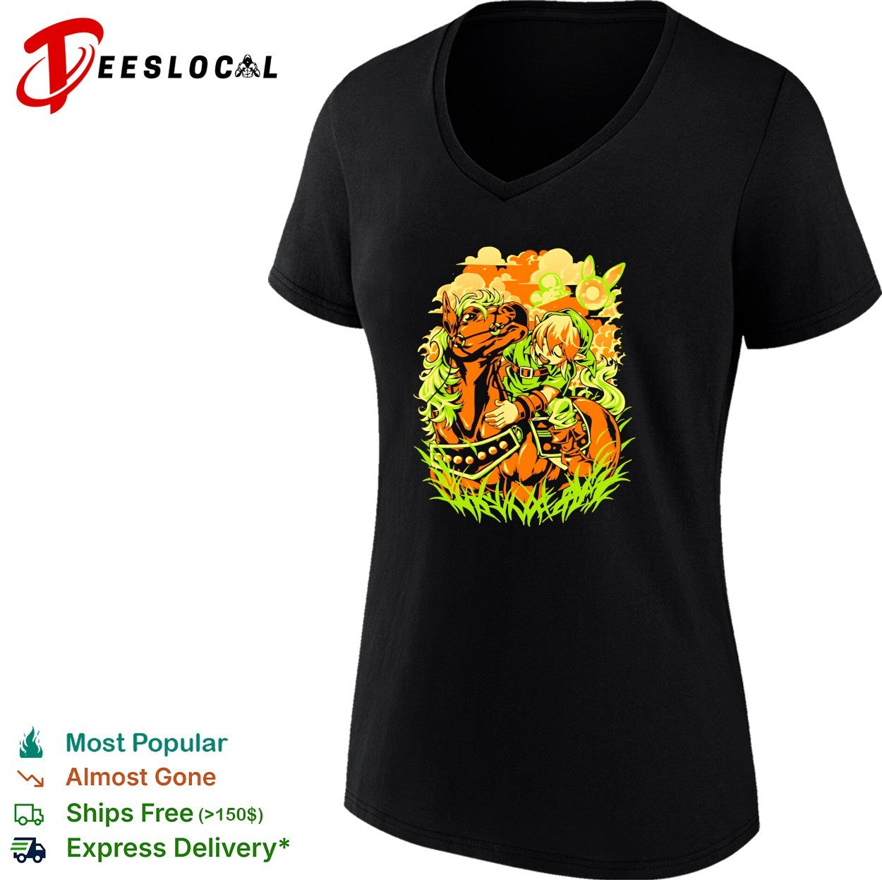 Link Epona and Navi One With Nature shirt