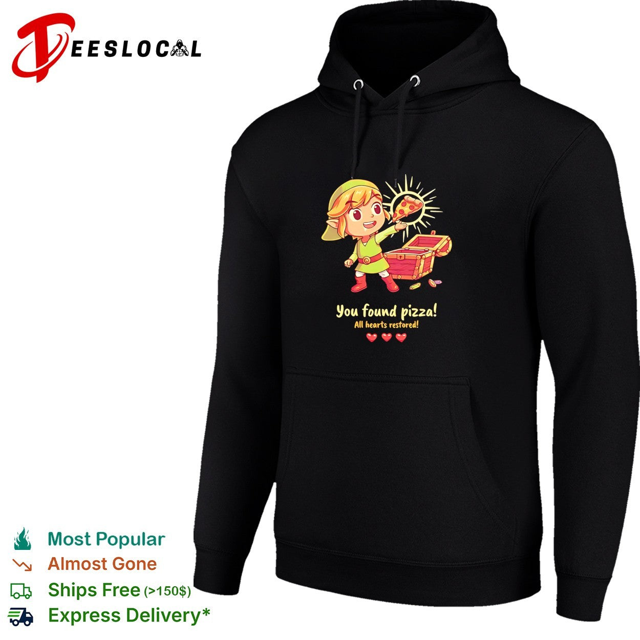 Link you found pizza all hearts restored shirt