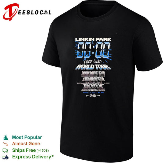 Linkin Park From Zero World Tour X Deus Ex Machina 2026 For Download Festival Zero Time shirt