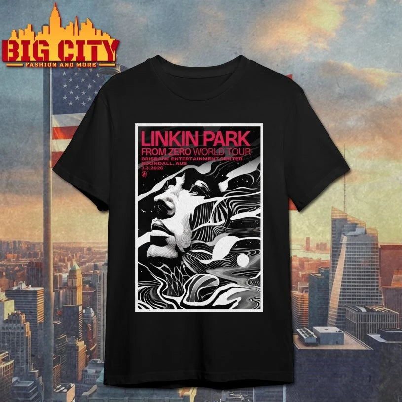 Linkin Park From Zero World Tour at Brisbane Entertainment Centre on 03 Mar 2026 Poster T-shirt