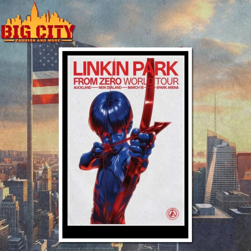 Linkin Park From Zero World Tour at Spark Arena on 18 Mar 2026 Poster T-shirt