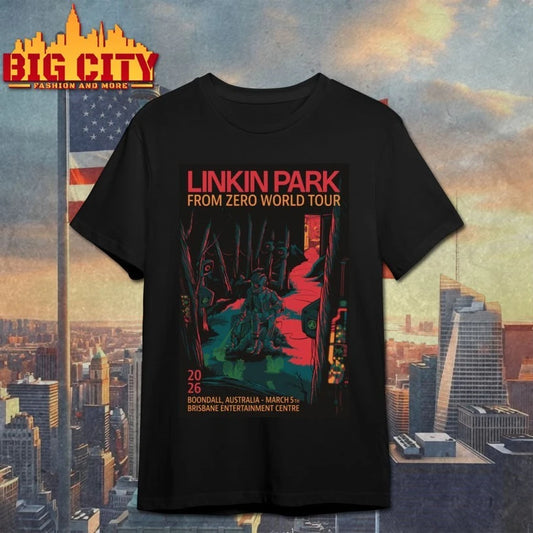 Linkin Park Mar 5 2026 Boondal Australia Poster T-shirt