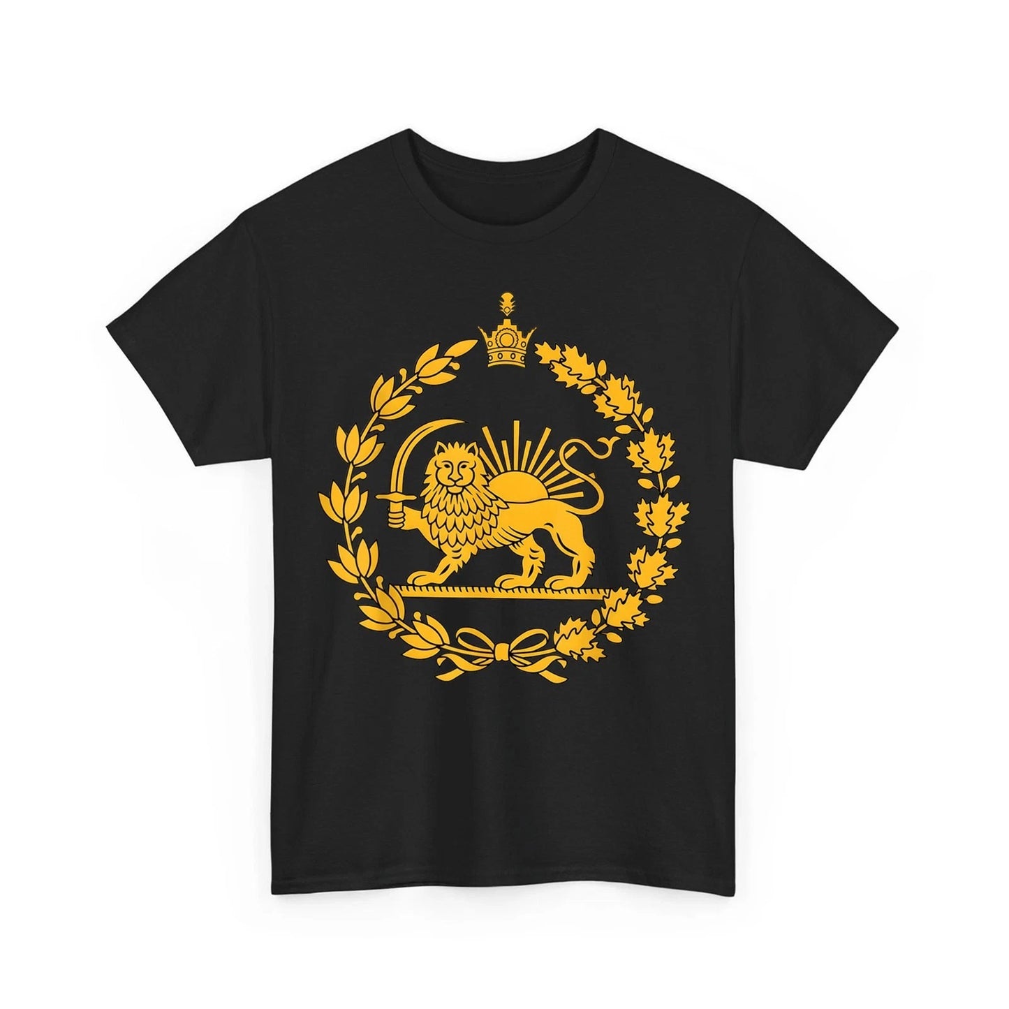 Lion and Sun Iran Persian Flag Iran Shir o Khorshid Graphic Unisex T-Shirt