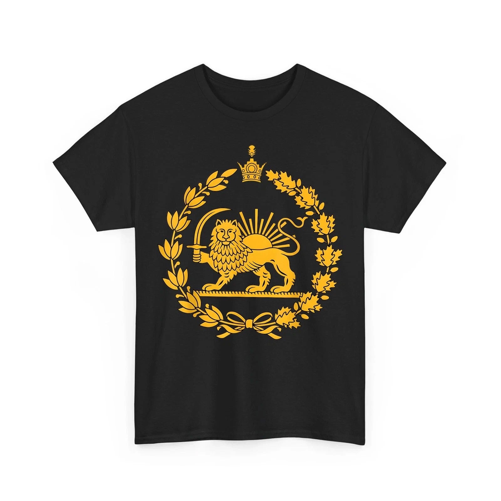 Lion and Sun Iran Persian Flag Iran Shir o Khorshid Graphic Unisex T-Shirt