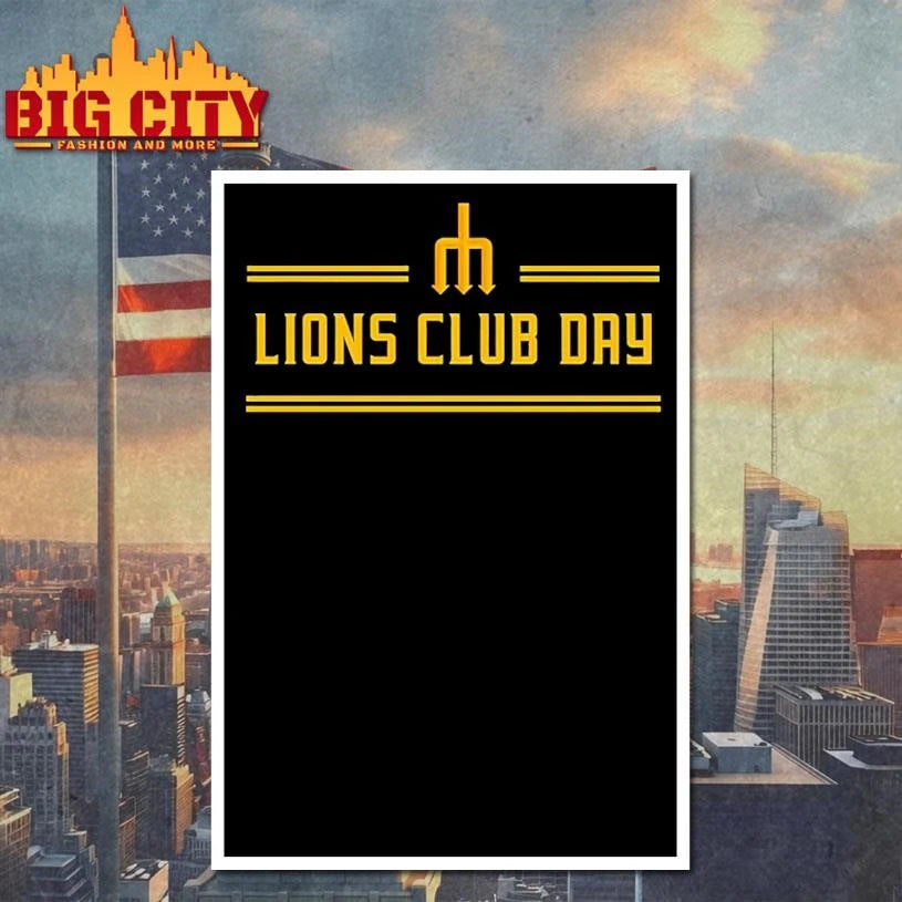 Lions Club Day Trident Shirt