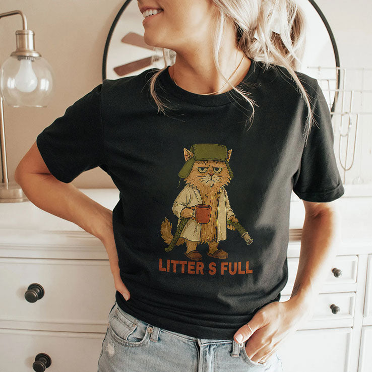 Litter’s Full Cat T Shirt