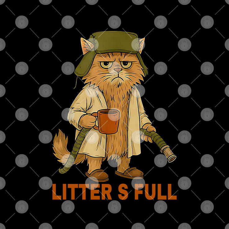 Litter’s Full Cat T Shirt