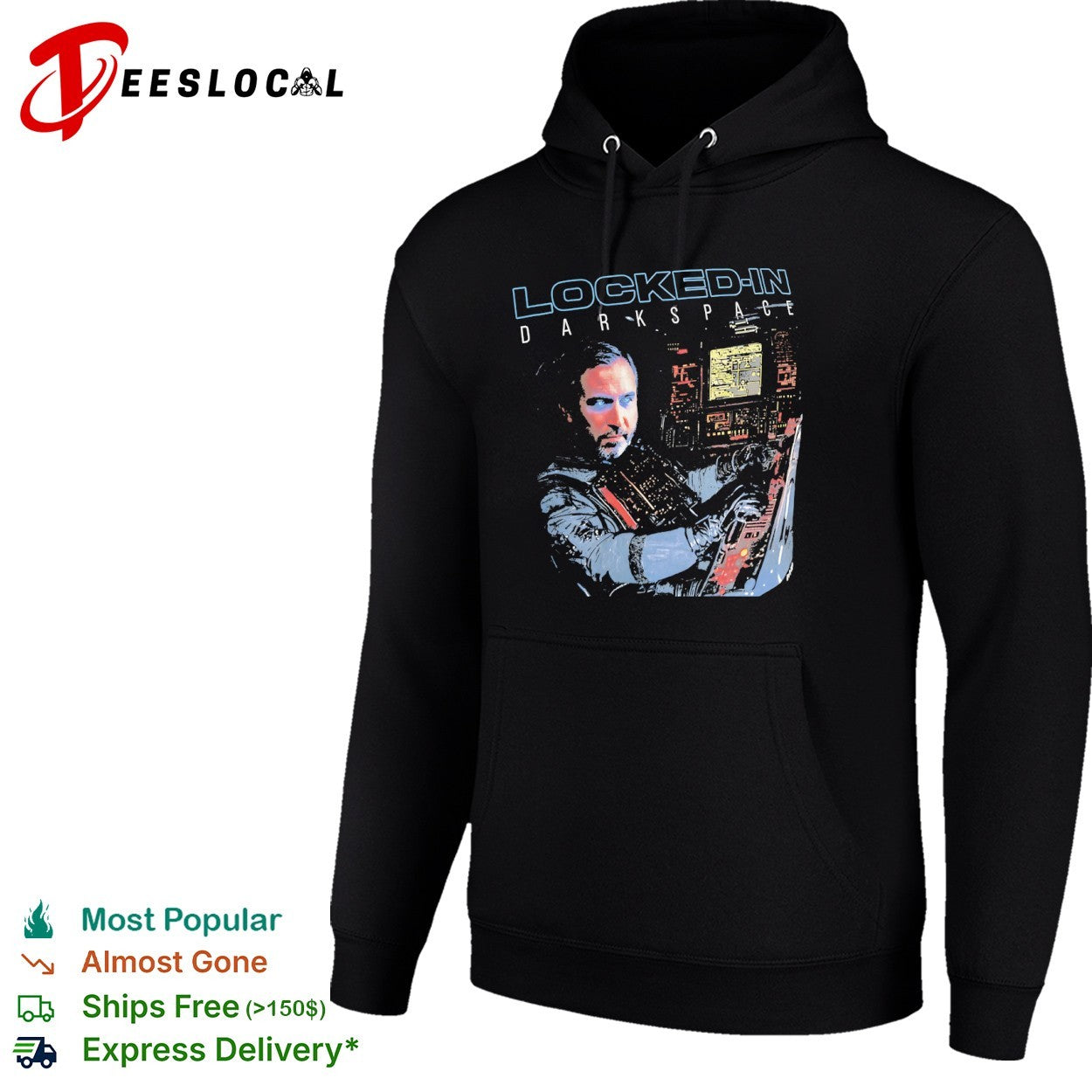Locked In Dark Space character shirt