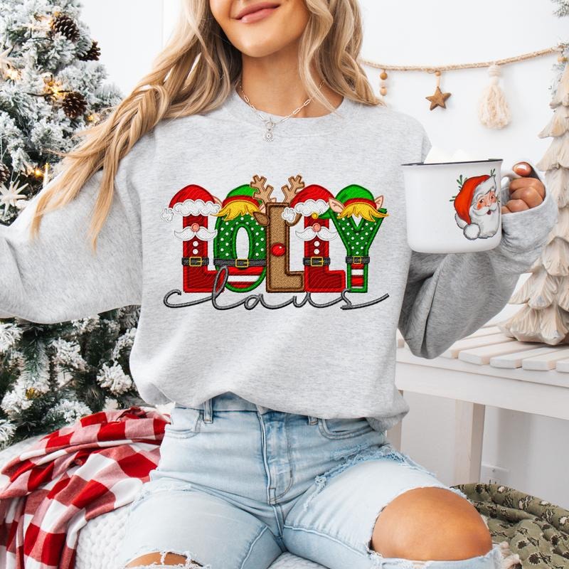 Lolly Claus Unisex Sweatshirt