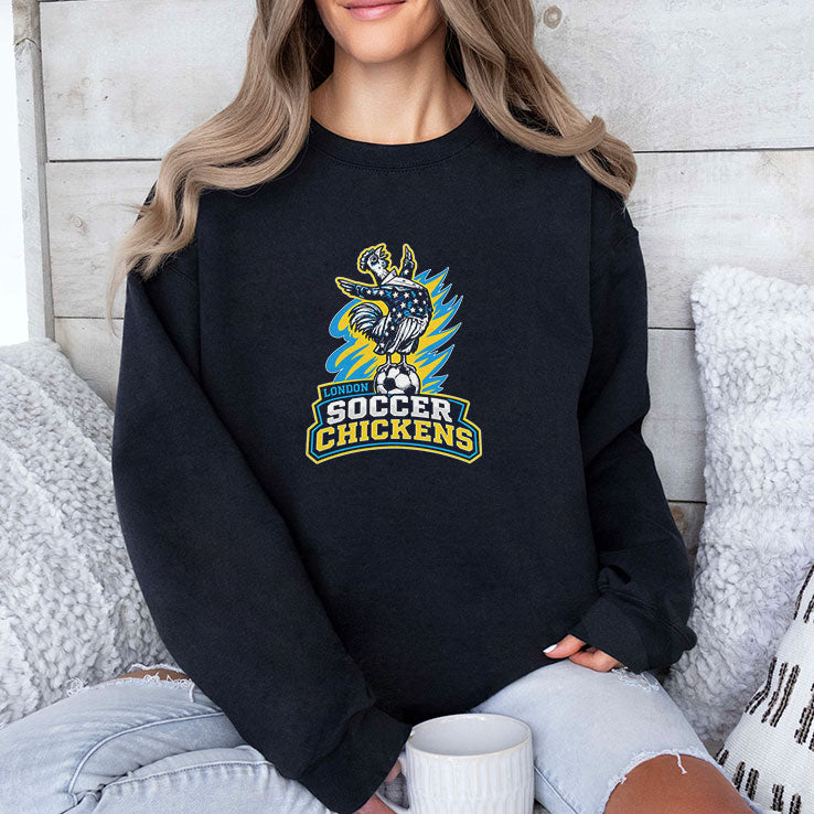London Soccer Chickens T Shirt