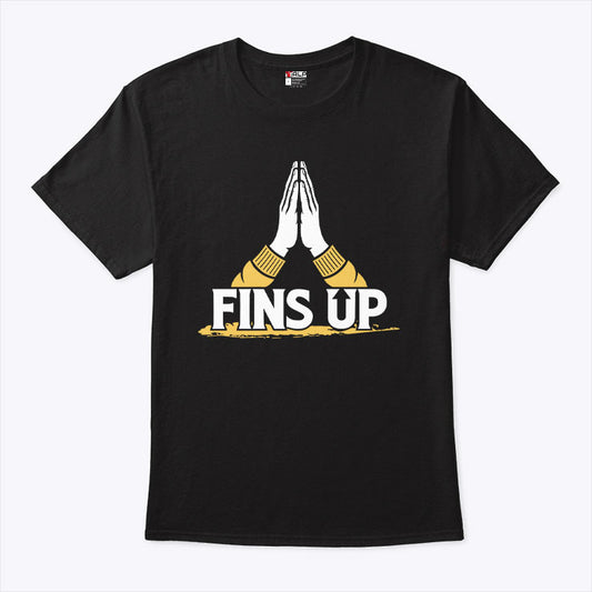 Long Island University Sharks Fins Up T Shirt