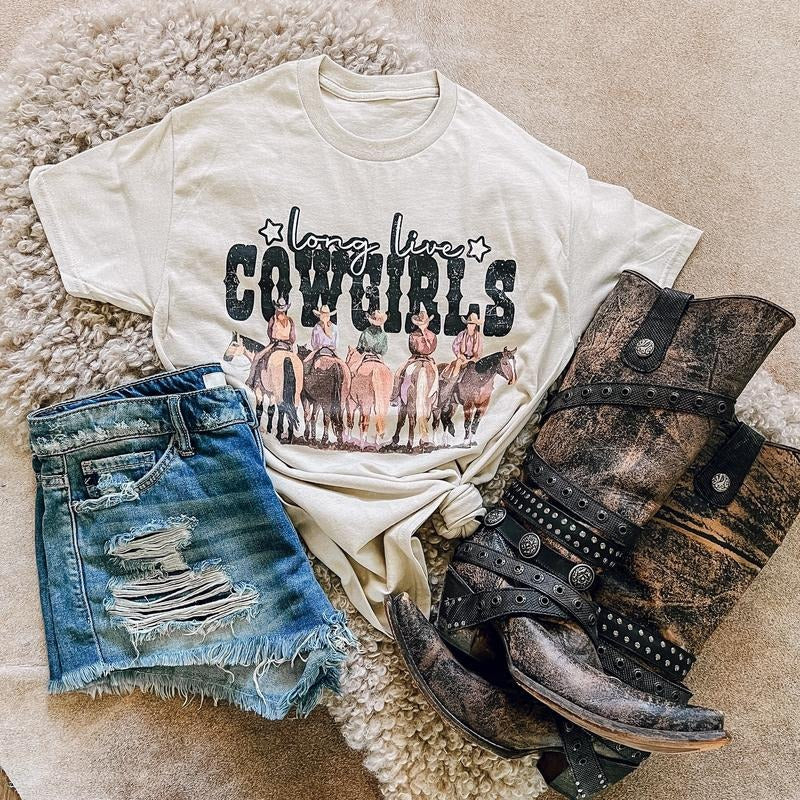 Long Live Cowgirls Graphic Tee