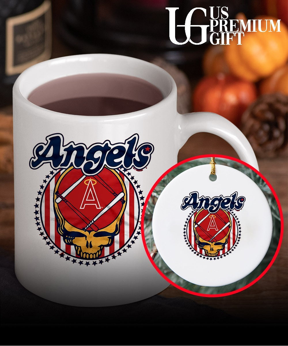 Los Angeles Angels Grateful Dead Stealie Logo Major League Baseball shirt