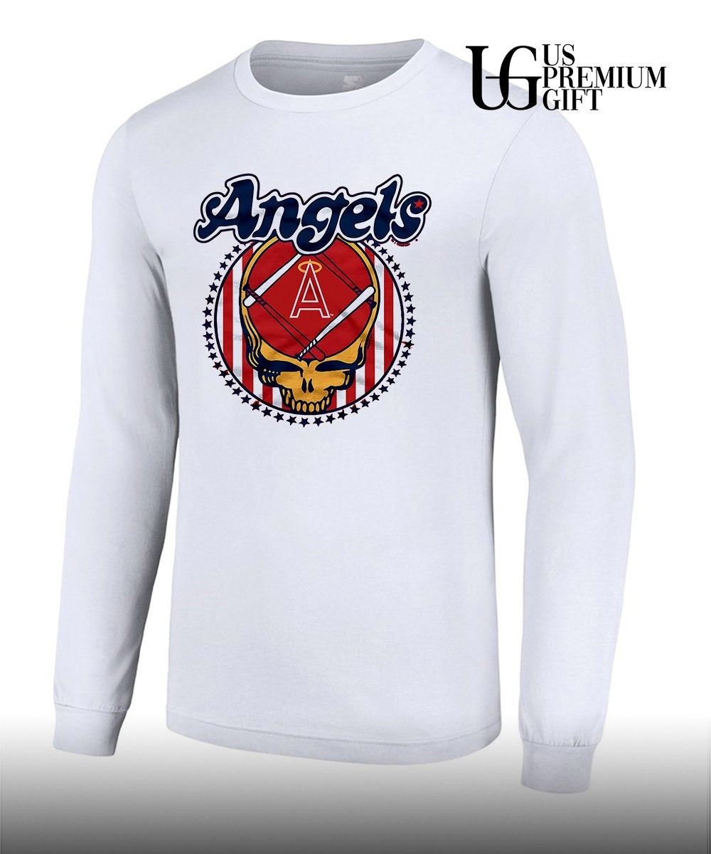 Los Angeles Angels Grateful Dead Stealie Logo Major League Baseball shirt